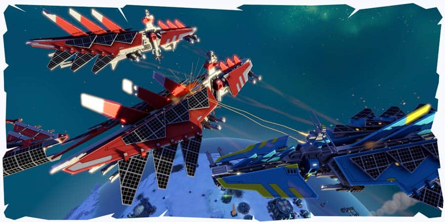 An official photo of Planetary Annihilation: TITANS.