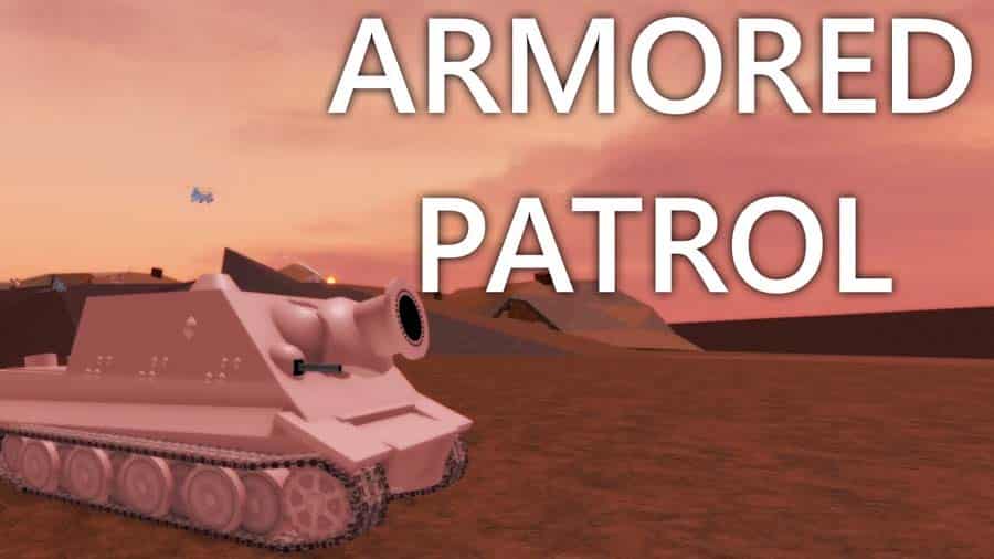 A picture of Armored Patrol, one of the best artillery games for Roblox.