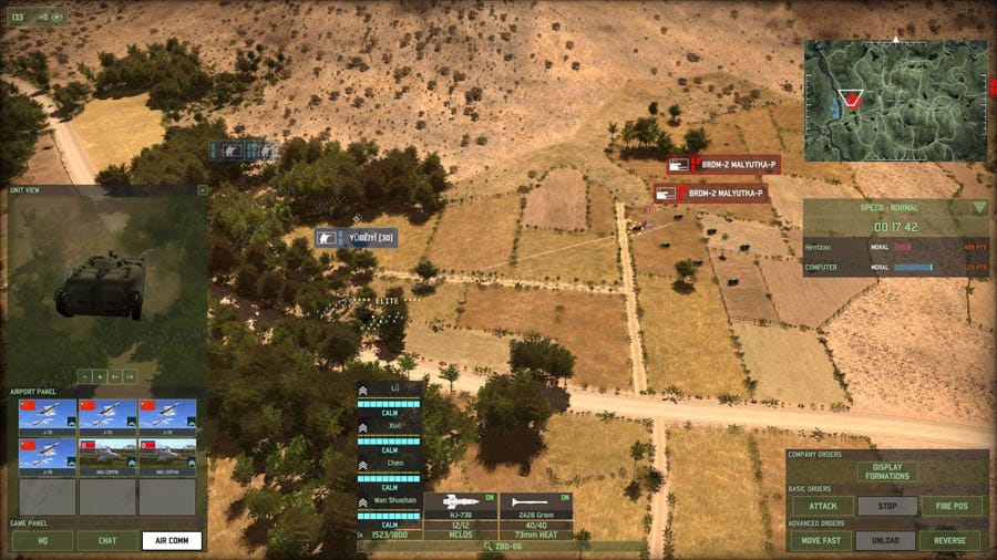 A picture of Wargame: Red Dragon, one of the best artillery games for Steam.