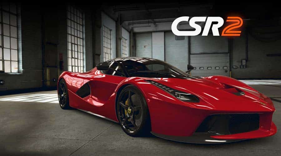 The official cover of CSR Racing 2, one of the best asphalt games for Chromebooks.