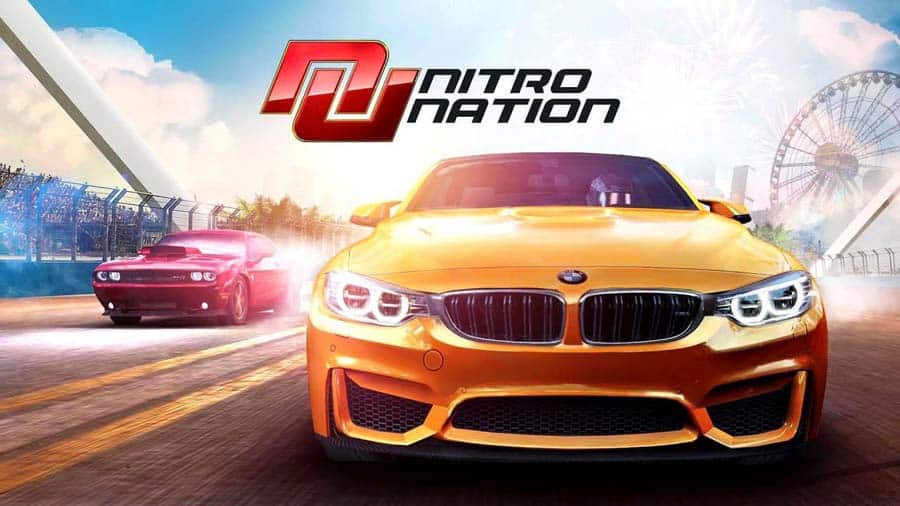 A picture of Nitro Nation Drag & Drift, one of the best asphalt games for Chromebooks.