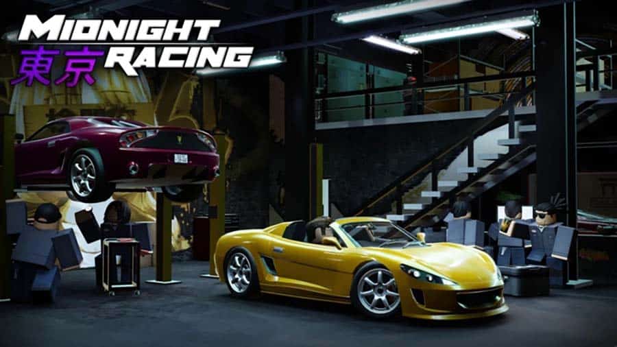 The Official Picture of Midnight Racing: Tokyo.