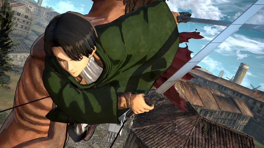 A picture of Attack on Titan: Wings of Freedom, one of the best Attack on Titan games for Steam.