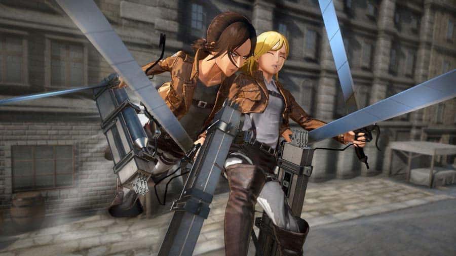 A picture of Attack on Titan 2, one of the best Attack on Titan games for Switch.