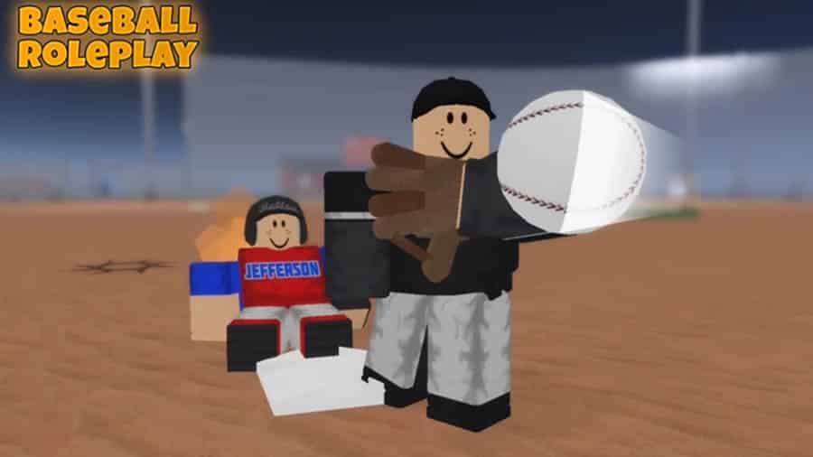 A wallpaper of Baseball Roleplay, one of the best baseball games on Roblox.