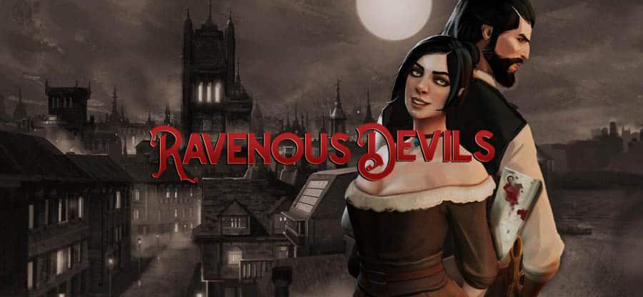 A wallpaper of Ravenous Devils, one of the best cooking games for Xbox.