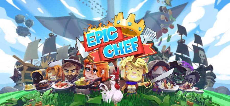 A wallpaper of Epic Chef, one of the best cooking games for Xbox.