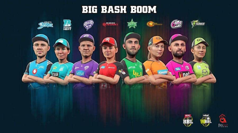 A picture of Big Bash Boom, one of the best cricket games for PS4.