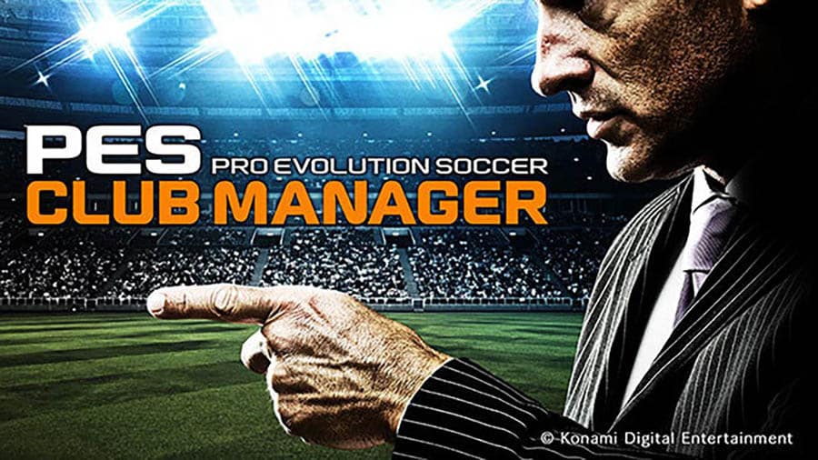 The Official Picture of PES Club Manager from Famous Japanese Company, Konami Entertainment.