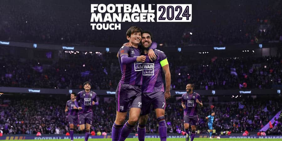 The Official Picture of Football Manager 2024 Touch that Put Emphasis on the Statistics and Strategies.