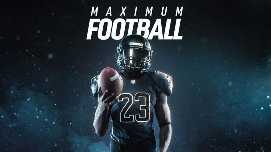 The Official Picture of Maximum Football, An American Football Management.