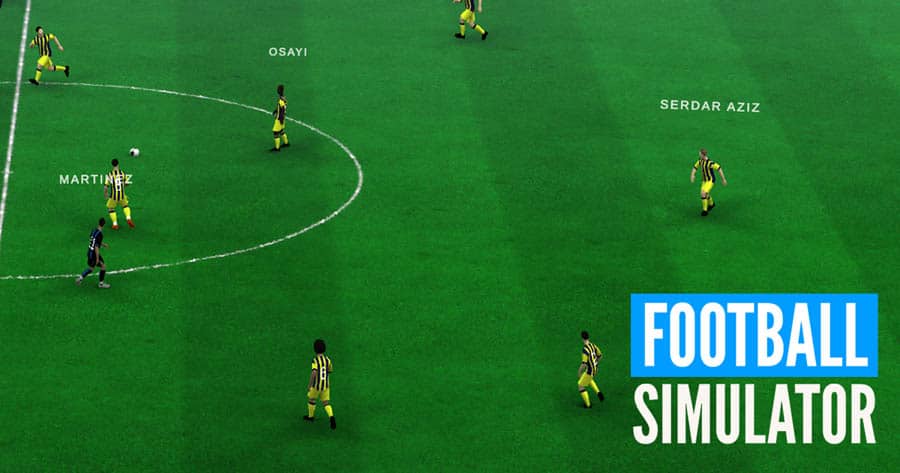 The Official Picture of Football Soccer Simulator and Its Beautiful Graphic Quality.