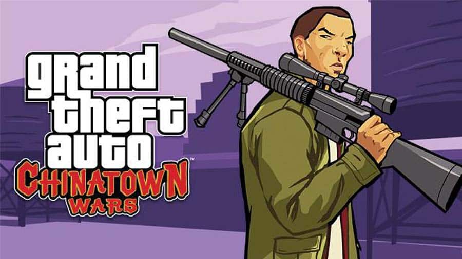 The official cover of Grand Theft Auto: Chinatown Wars.