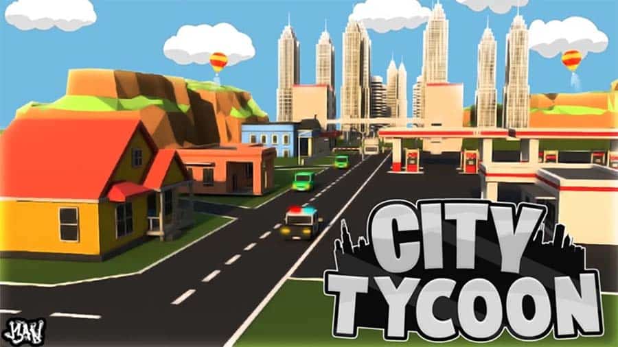 An official picture of City Tycoon, one of the best Grand Theft Auto games for Roblox.