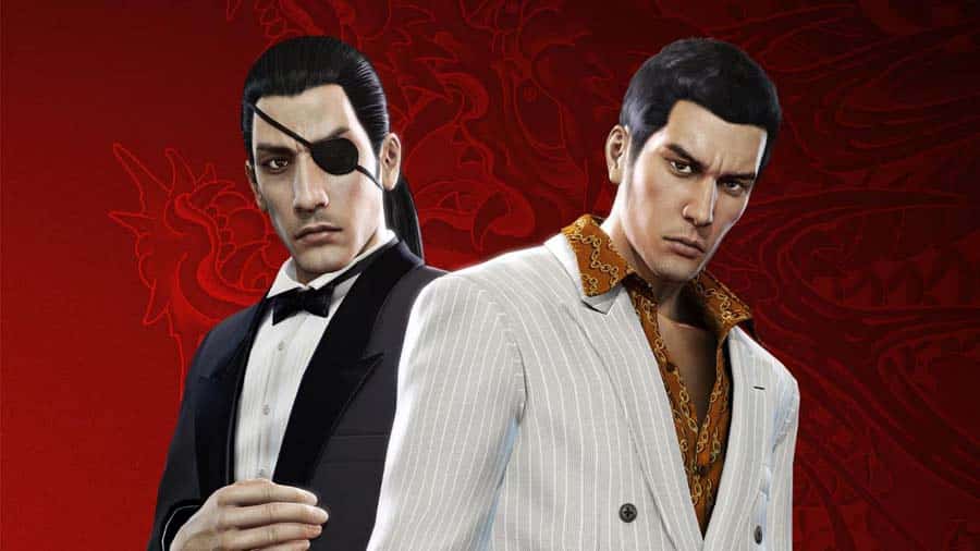 A wallpaper of Yakuza 0, one of the best Grand Theft Auto games for Steam.