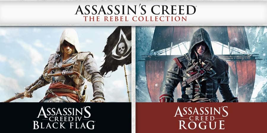 A wallpaper of Assassin’s Creed: The Rebel Collection.