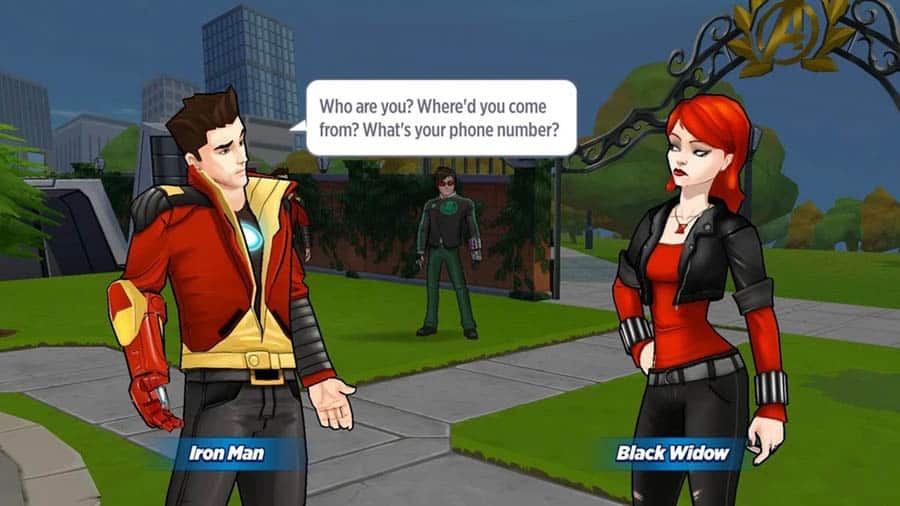 A picture of MARVEL Avengers Academy, one of the best Iron Man games for iOS.