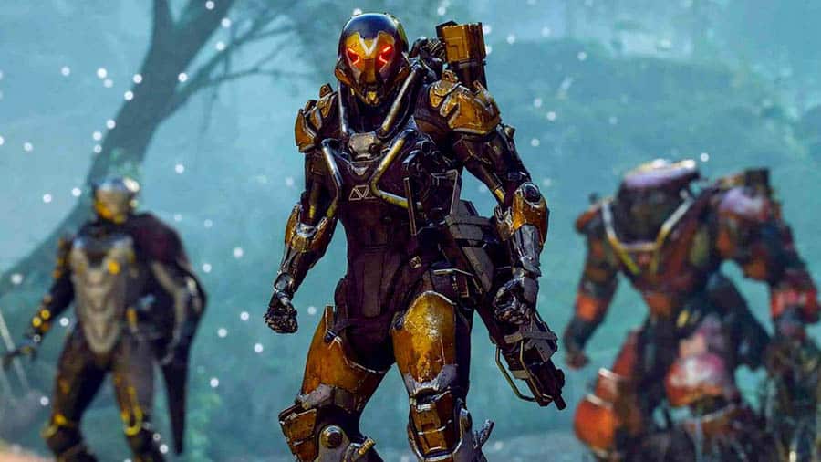 A picture of Anthem, one of the best Iron Man games for PS5.