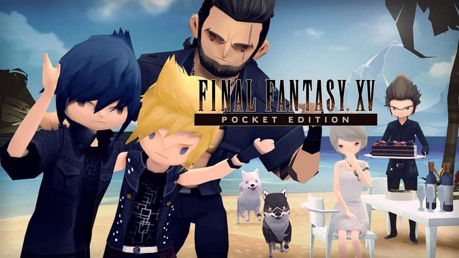 The Official Picture of Final Fantasy XV Pocket Edition, From Square Enix.