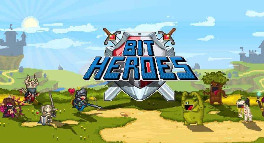 The Official Picture of Bit Heroes.