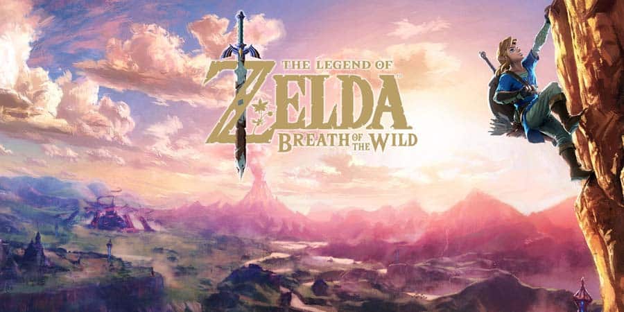 The Official Picture of The Legend of Zelda: Breath of the Wild From Nintendo.