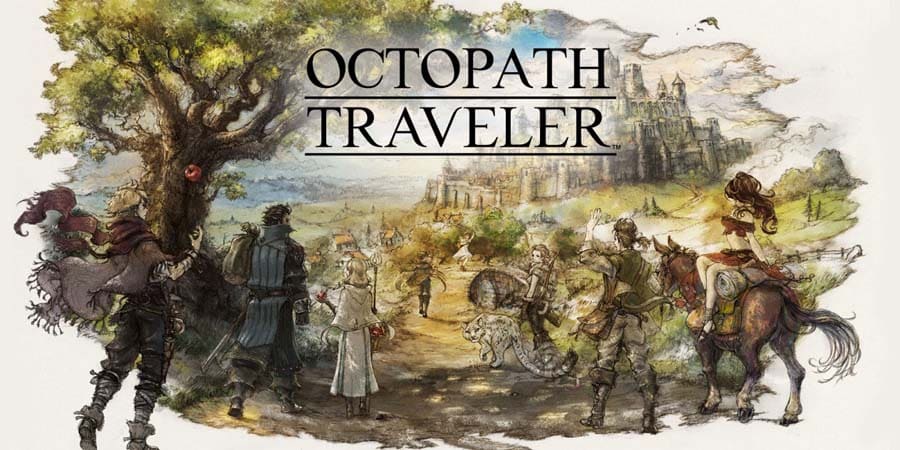 The Official Picture of Octopath Traveler.