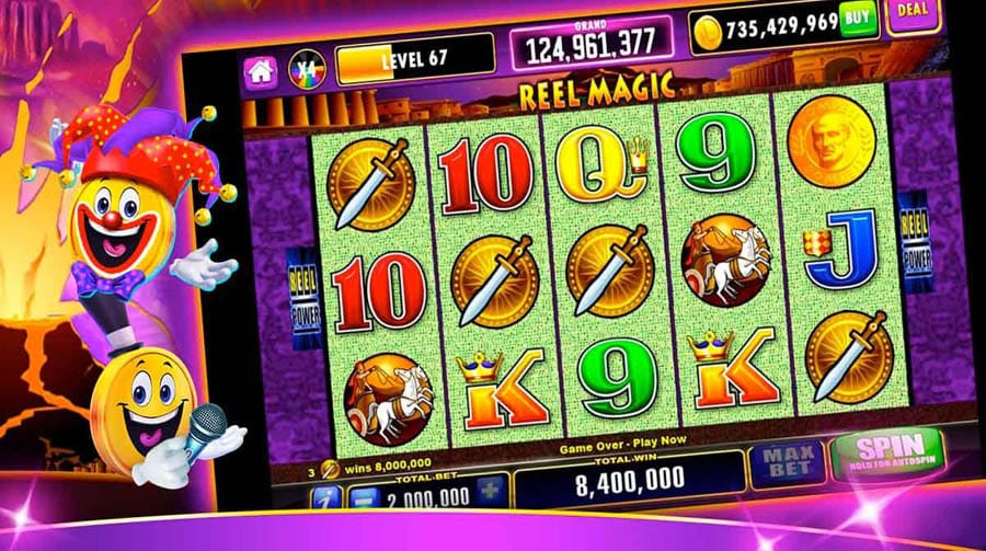 A picture of Cashman Casino, one of the best slot games for Android.