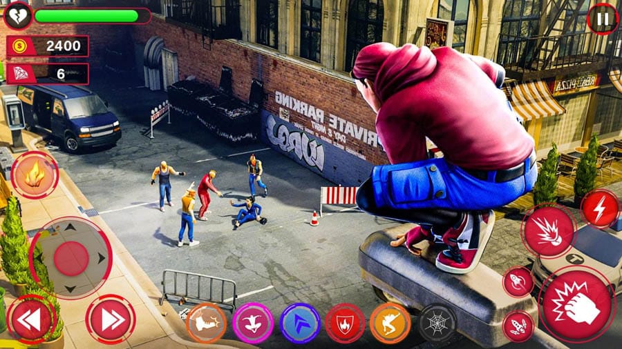 A picture of Spider Fighter 2, one of the best Spiderman games for iOS.