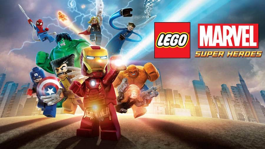 A picture of LEGO Marvel Super Heroes, one of the best Spiderman games for iOS.