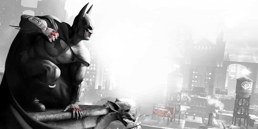 A wallpaper of Batman: Arkham City.