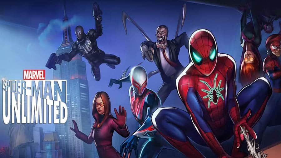 An official picture of Spider-Man Unlimited, one of the best Spiderman games for PC.