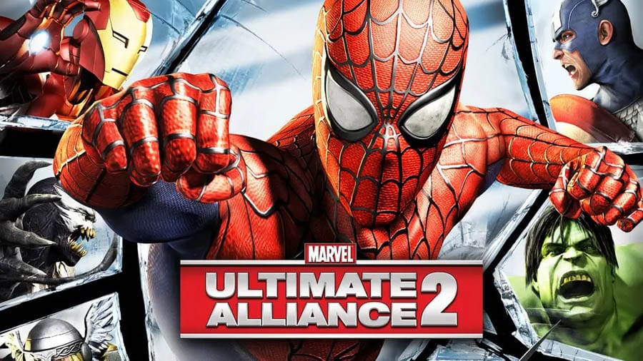 A picture of Marvel: Ultimate Alliance 2, one of the best Spiderman games for PC.