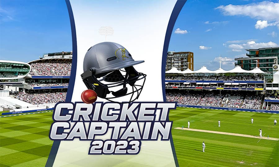 The Official Picture of Cricket Captain 2023 The latest Version of This Lovely Game Series.