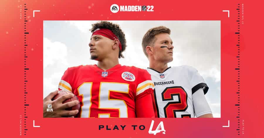 Screenshot of Madden NFL 22 showing team management options.