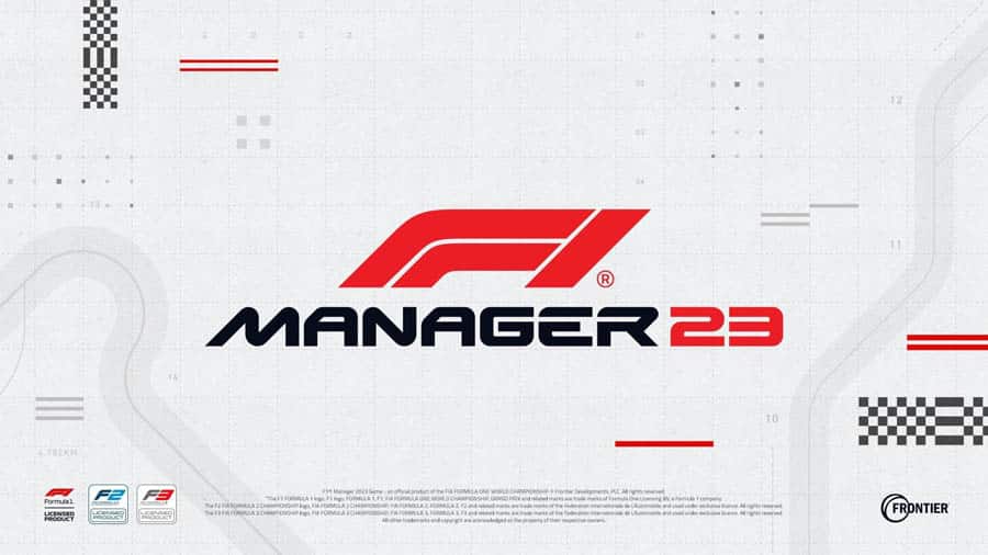 The Official Picture of F1 Manager 2023 From Frontier Developments.