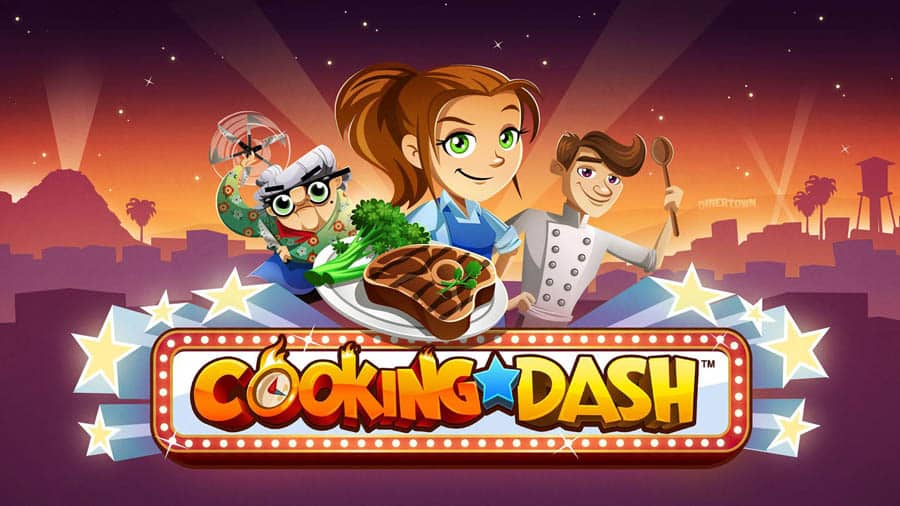 A picture of Cooking Dash, one of the best time management games for Android.