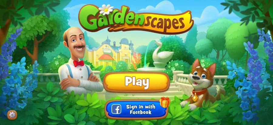 The Official Picture of Gardenscapes.