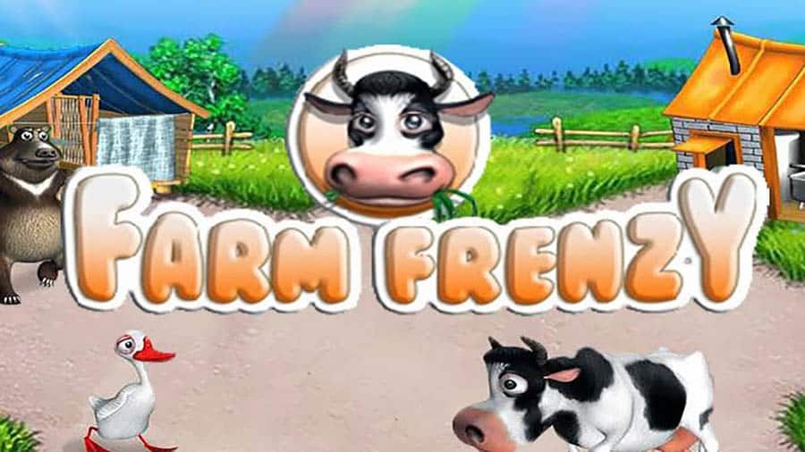 A picture of Farm Frenzy, one of the best time management games for Mac.