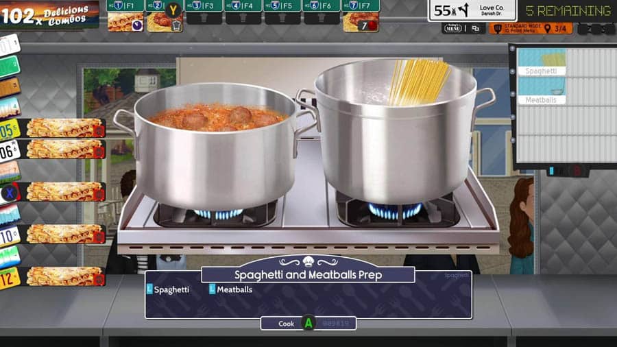 A wallpaper of Cook, Serve, Delicious! 3?! one of the best time management games for pc.