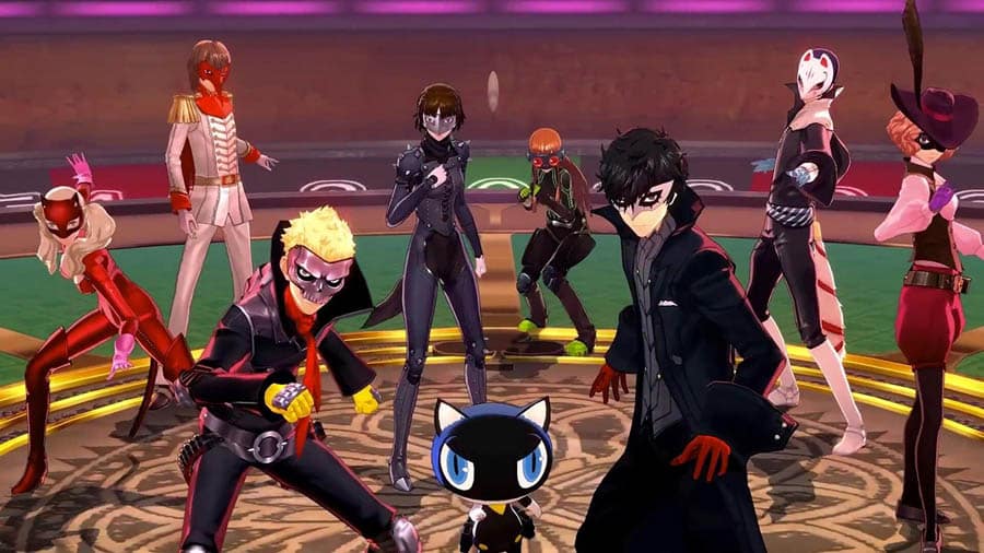 A picture of Persona 5 Royal, one of the best time management games for PS5.