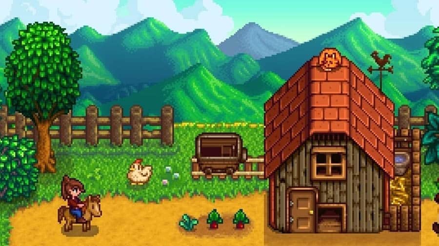 A picture of Stardew Valley, one of the best time management games for PS5.