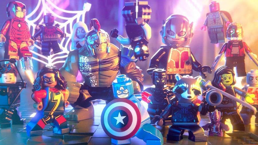 A picture of LEGO Marvel Super Heroes 2, one of the best Venom games for Switch.