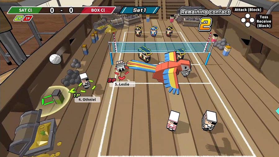 An official picture of Desktop Volleyball, one of the best volleyball games for Chromebook.