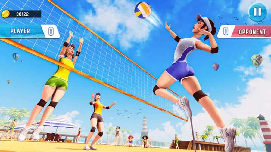 An official photo of Beach Volley Clash.