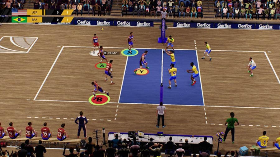 A wallpaper of Spike Volleyball, one of the best volleyball games for pc.