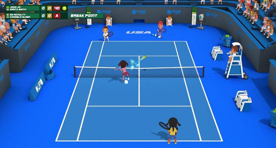 An official picture of Super Sports Blast, one of the best volleyball games for Xbox.