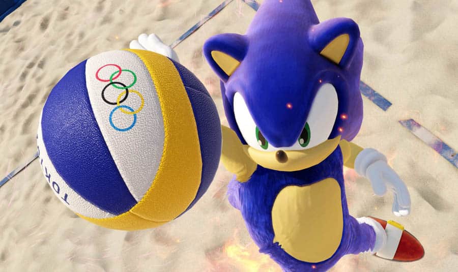 A wallpaper of Olympic Games Tokyo 2020 – The Official Video Game.