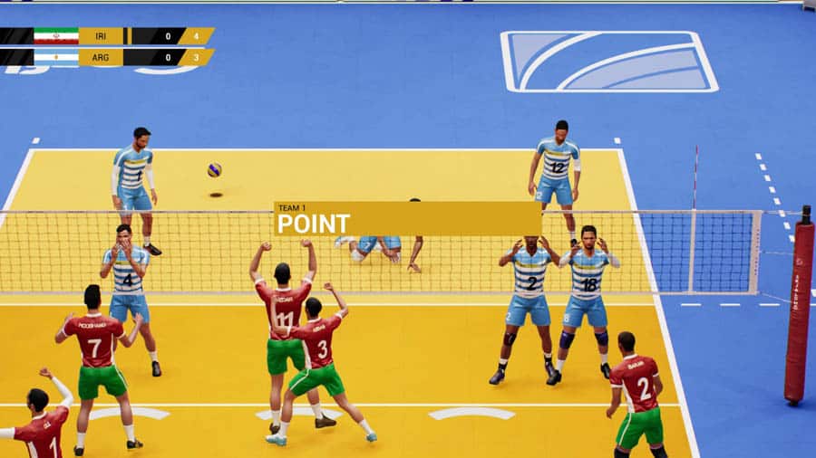 An official wallpaper of The Spike – Volleyball Story.