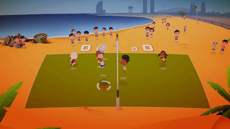 An official picture of Super Volley Blast, one of the best volleyball games on Steam.