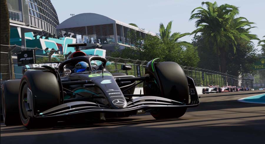 A picture of F1 2023, one of the best Multiplayer Car games for PS5.